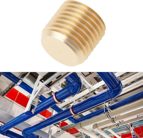 4Pcs M10X1 Brass Blanking Plug Internal Hex Thread Socket for Machinery Pipe and Fittings in Kuwait