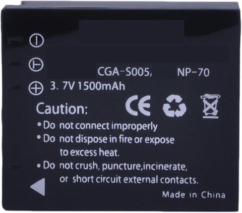 1 Pc CGA-S005 S005 BCC12 CGA-S005E DMW-BCC12 DMC-FX180 DMC-LX1 DMC-LX2 LX3 FS1 FS2 FX01 in Kuwait