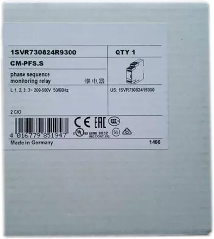 1SVR730824R9300 CM-PFS.S 1SVR730824R9300 CMPFS.S New in Box Expedited De Garantía in Kuwait