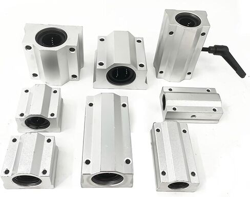 1 قطعة SC8UU SCS8LUU 8 مللي متر الخطي كروي كتلة CNC راوتر SCS10 SCS10LUU SCS12LUU SCS13LUU in Kuwait