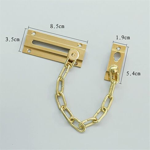 Door Chain Lock, Safe Buckle,Latch Safety Limiter,Brass Anti-Theft Bolt in Kuwait