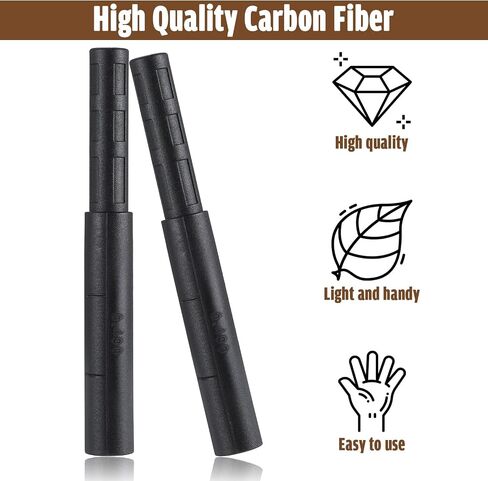 4PCS Golf Club Extender 0.49 Inch Graphite Shaft Extensions Black Extension Rod for Putter Iron Golf Club Body in Kuwait