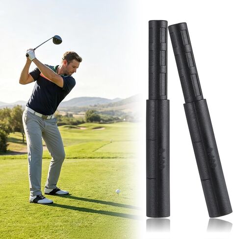 4PCS Golf Club Extender 0.49 Inch Graphite Shaft Extensions Black Extension Rod for Putter Iron Golf Club Body in Kuwait