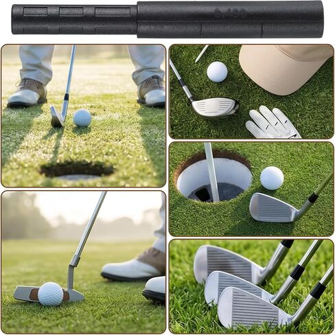4PCS Golf Club Extender 0.49 Inch Graphite Shaft Extensions Black Extension Rod for Putter Iron Golf Club Body in Kuwait