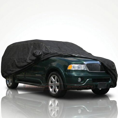 Car Cover fits 1998 1999 2000 2001 2002 2003 2004 2005 2006 Lincoln Navigator SWB XTREMECOVERPRO PRO Series Black in Saudi Arabia