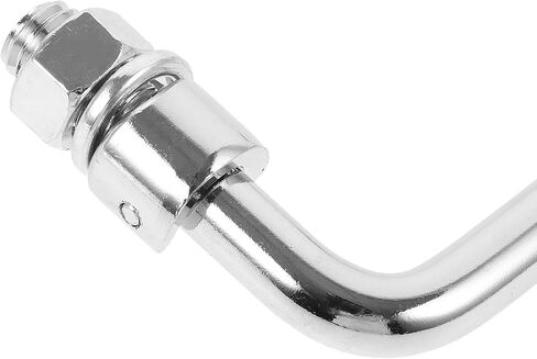 SHINEOFI Heavy Duty Folding Pull Handle for Industrial Cabinets and Toolboxes, Iron Chrome Plated with Reliable Performance and Non-Slip Grip, Silver 3.9 Inch Chest Handle Suitable in Kuwait