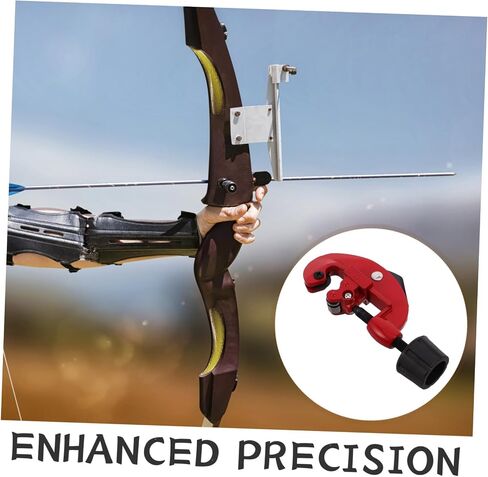 NOLITOY Arrow Shaft Cutter Tool Manual Aluminum Arrow Length Trimmer Portable Archery Cutting Saw with 3-28mm Diameter for Precise Shaft Modification in Kuwait