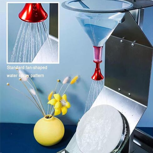 Fabric Spray Rating Tester, Stainless Steel, 19-Hole Nozzle, 45° Sample Angle, 150mm Nozzle Distance, for Textile Water Resistance Testing in Kuwait