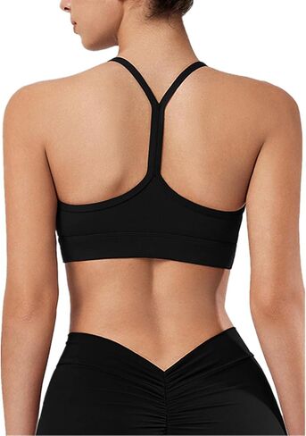 Sports Bras for Women Y-Back Comfortable Padded Wireless Workout Yoga Bra in Kuwait