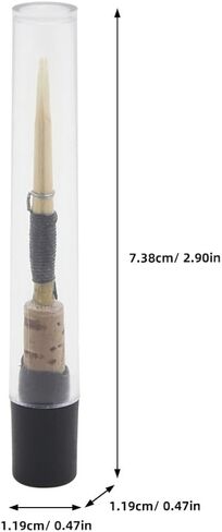 BESPORTBLE 3 Pcs Natural Cane Oboe Reeds Replacement Reeds for Beginner Wind Instrument Parts with Tube Sleeve Black in Kuwait