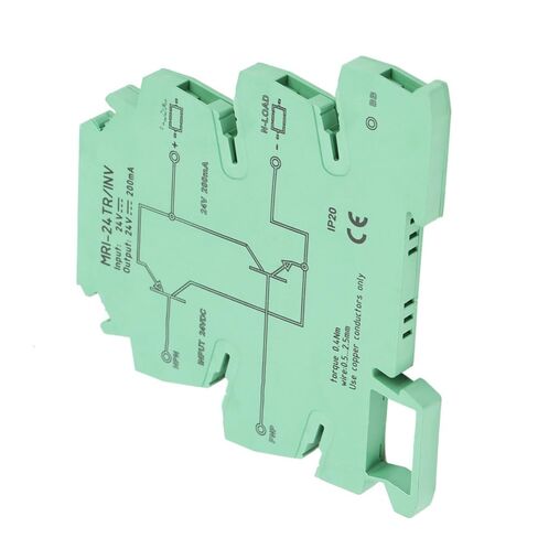 NPN PNP Signal Converter Module – DIN Rail Mount Industrial PLC Sensor Interface, 200mA 15kHz Level Conversion for IO Systems in Kuwait