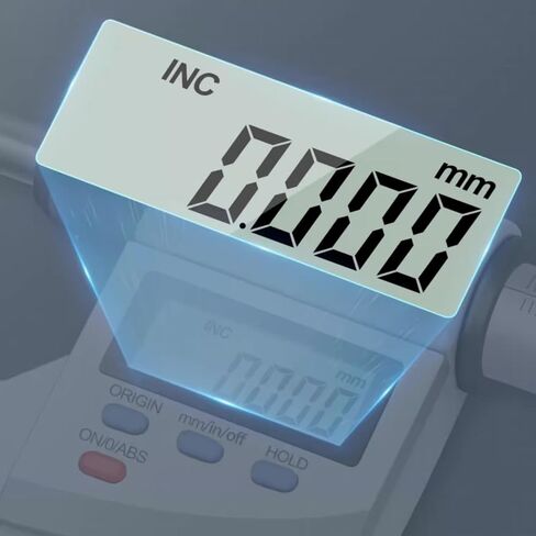 Digital Disk Micrometers with 0-1"/25mm Measuring Range, 0.00005"/0.001 mm Resolution, Metric/Inch, Measure Root Tangent Length of Gear in Kuwait