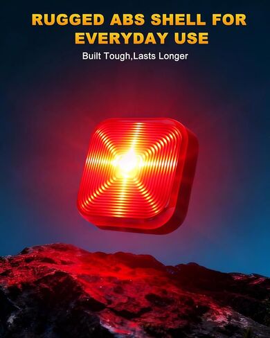 WSDCAM Bike Lights for Night Riding, 5 Modes Bike Rear Light for Cycling Safety, Rechargeable Front and Back Light, IP64 Waterproof Bright LED, Bike Headlight and Taillight, Scooter Light Kid Adult in Kuwait