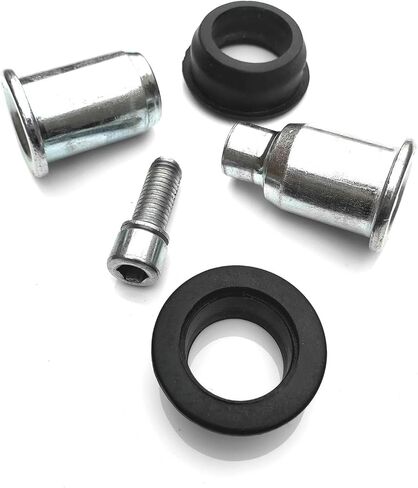 Suspension Frame Pivot Lock Bolt with 28.8MM Nuts – Bike Unit Bushing for Shock Absorption, Compatible with Mountain MTB Rear Triangle Linkage Replacement Part in Kuwait