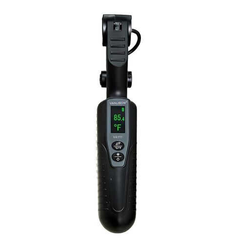 Clamp On Wireless Temperature Probe – High Accuracy Pipe Thermometer Meter for HVAC, Refrigeration & AC Systems, Range -58°F to 302°F, Battery-Powered, Easy-Read Display with Backlight in Kuwait