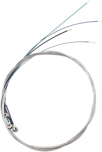 4pcs Metal Strings Replacement Standard Tension Wire Strings for Beginners and Professionals Accessories in Kuwait