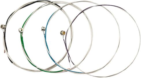 FRCOLOR 4pcs Stainless Steel Strings Replacement Metal Strings with Standard Tension for Beginners and Professionals Tone for Violas in Kuwait