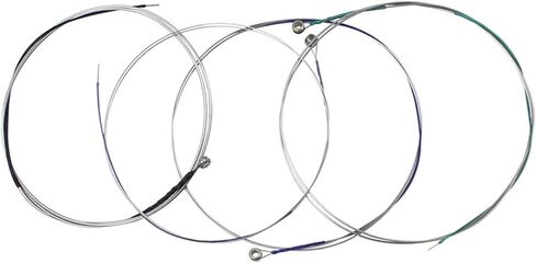 Mikinona 4pcs Metal Strings Replacement Nickel-chrome Wound Performance Strings for Practice and Professional Use Instrument Accessories in Kuwait