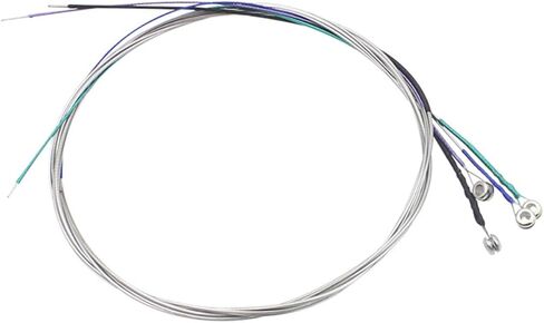 Mikinona 4pcs Metal Strings Replacement Nickel-chrome Wound Performance Strings for Practice and Professional Use Instrument Accessories in Kuwait