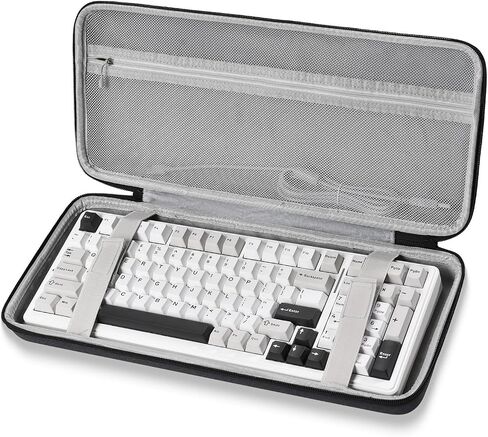 حافظة لوحة مفاتيح للسفر ذات هيكل صلب لـ AULA F99/ 99، AULA S99/ S99 Pro، RK ROYAL KLUDGE S98، 100-Key 90-96% حقيبة حمل لوحة المفاتيح الواقية in Kuwait