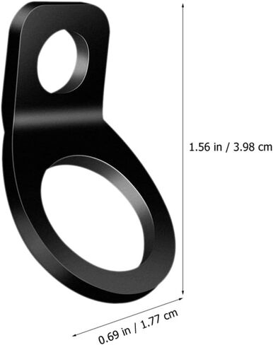 Tie Down Anchor Hooks Compact Design Heavy Duty Stainless Steel 10pcs Not Easy to Deform for Cargo and Camping Gear Use on Boats and Rvs in Kuwait