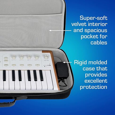ANALOG CASES Arturia AstroLab 37 Case - Custom-Fitted Compact PULSE Hard Case for Travel in Kuwait