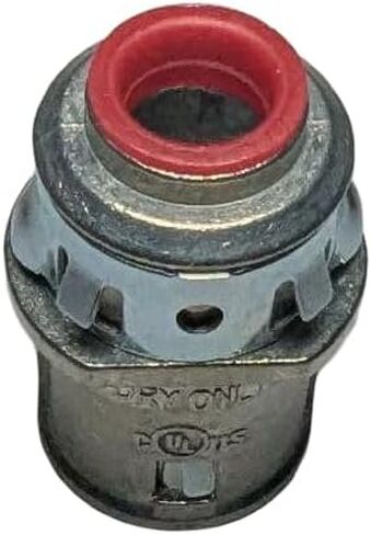 COREX 3/8" Snap-In MC/AC Connector with Insulated Throat, 1/2" knockout - 50-Pack in Kuwait