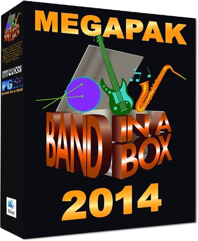 Band-in-a-Box 2014 MegaPAK Edition [Old Version, Mac DVD-ROM] in Kuwait