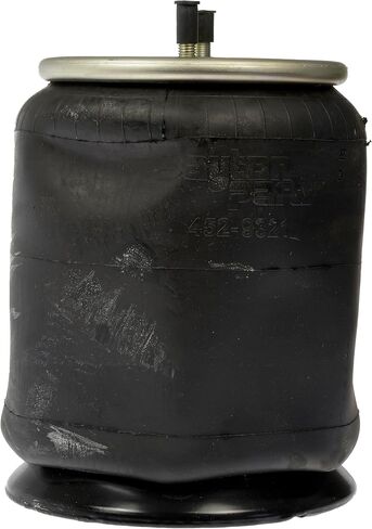Dayton Parts 452-9321L Air Spring, Rolling Lobe, Steel Piston, 16.93" Static Height, 9" Top Plate Diameter, 10.24" Piston Diameter, Two Stud Top Plate, Four Hole Piston in Kuwait