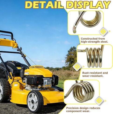 732-3067 Torsion Spring، يناسب جزازة العشب Cub Cadet Z-Force GT Tank | يناسب موديلات 42 بوصة و44 بوصة و48 بوصة و50 بوصة و54 بوصة و60 بوصة 2550 و2544؛ يستبدل 19A40013، 19B40016، 208، و209 in Kuwait
