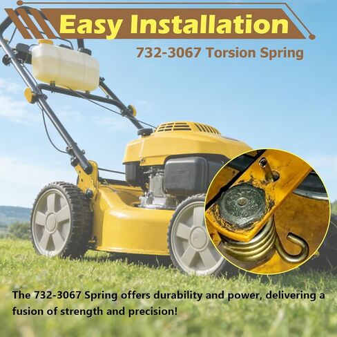 732-3067 Torsion Spring، يناسب جزازة العشب Cub Cadet Z-Force GT Tank | يناسب موديلات 42 بوصة و44 بوصة و48 بوصة و50 بوصة و54 بوصة و60 بوصة 2550 و2544؛ يستبدل 19A40013، 19B40016، 208، و209 in Kuwait