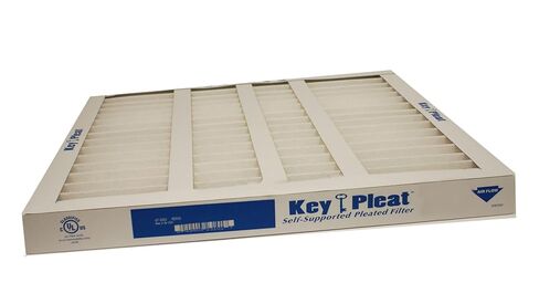 Sterling Seal KP-5251004858x1 Purolator Key Pleat Extended Surface Pleated Air Filter, Mechanical MERV 8, 16" W x 20" H x 1" D in Saudi Arabia