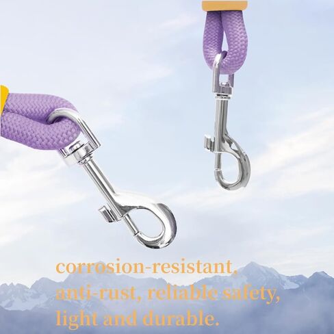 2 Pcs 4.13 Inch Swivel Eye Bolt Snap Hooks 180Lbs Load Capacity Zinc Alloy Single Ended Flag Clips Heavy Duty Trigger Bolt Hooks in Kuwait