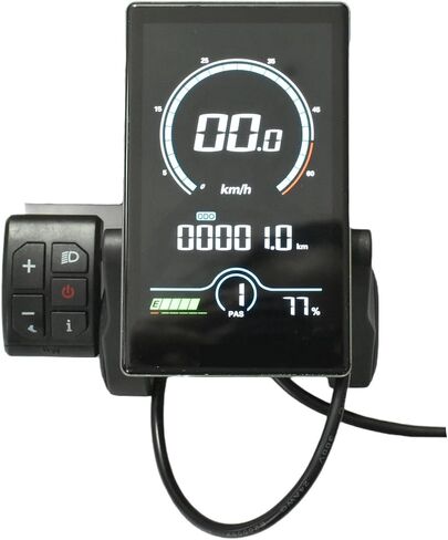 Ebike Display, 24V-72V E-Bike LCD Display 4 Inch Vertical Screen 818 Electric Bike Meter with Light Sensor and NFC Power Switch,Electric Bike LCD Display in Kuwait