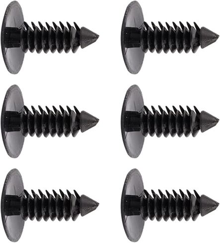 Aramox 100pcs Car Door Trim Plastic Rivets, 7.5mm Hole Push in Fastener Clips for Side Skirts Bumpers with Nylon Material for Cars Trucks Buses in Kuwait