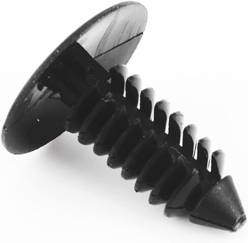 Aramox 100pcs Car Door Trim Plastic Rivets, 7.5mm Hole Push in Fastener Clips for Side Skirts Bumpers with Nylon Material for Cars Trucks Buses in Kuwait