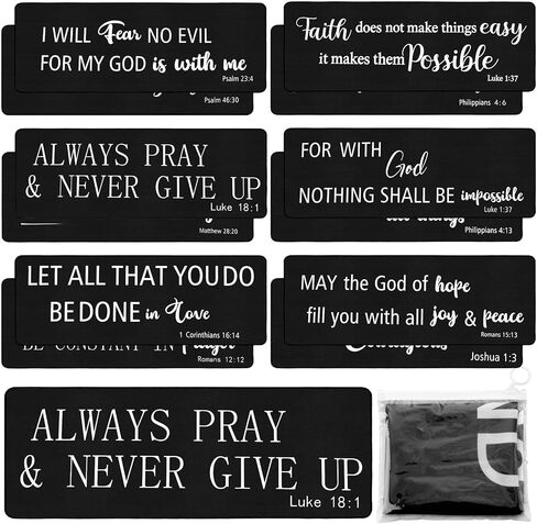 Moukeren 12 Pcs Christian Gifts for Men Fathers Day Cooling Towels Bulk Bible Verse Cooling Towels Man of God Sports Sweat Rag for Gym Yoga Running Religious Gifts for Fathers Day Birthday(Christian) in Kuwait