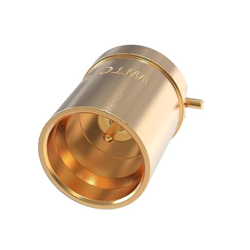 WITC SMP (GPO) موصل محوري RF ذكر DC إلى 40 جيجا هرتز 50 أوم 10 قطع PCB | ملحوم مطلي بالذهب BeCu غير مغناطيسي محدود التوصيل المستقيم ذو الإرجاع المنخفض للاختبار والقياس، المحطة الأساسية in Kuwait