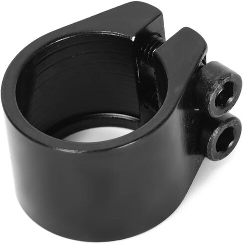 1Pcs Black Aluminum Alloy Bike Seat Clamps 28.6mm Suitable For Fixing MTB/BMX Bicycle Seat Bars in Kuwait