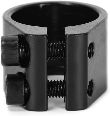 1Pcs Black Aluminum Alloy Bike Seat Clamps 28.6mm Suitable For Fixing MTB/BMX Bicycle Seat Bars in Kuwait