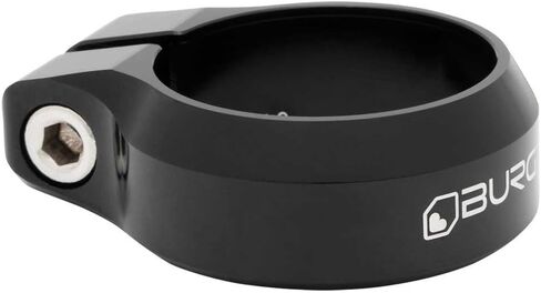 Burgtec Seat Clamp - 36.4mm Diameter - Burgtec Black | bike-seat-posts-and-parts in Kuwait