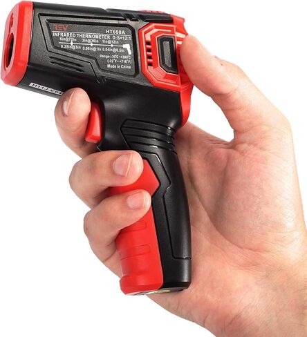VViViD Infrared Digital Thermometer Gun with Laser Sight and LED Display Screen for Professional Vinyl Wraps in Kuwait