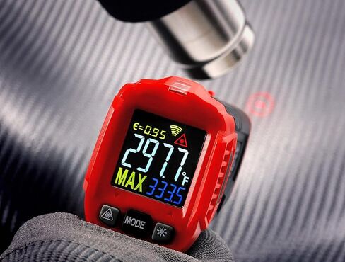 VViViD Infrared Digital Thermometer Gun with Laser Sight and LED Display Screen for Professional Vinyl Wraps in Kuwait