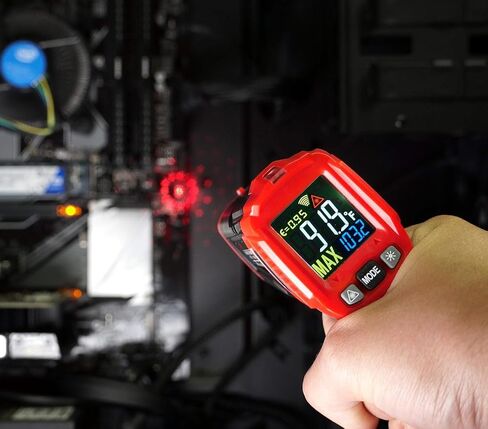 VViViD Infrared Digital Thermometer Gun with Laser Sight and LED Display Screen for Professional Vinyl Wraps in Kuwait