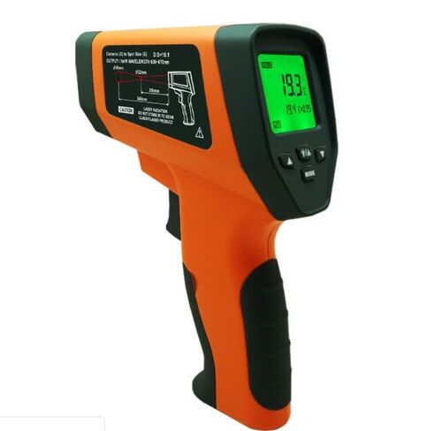 Oliver's Kitchen® Infrared Thermometer - User-Friendly - Measure Temperature with Precision - Perfect for Pizza Ovens - Ergonomic Grip - Batteries Included in Kuwait