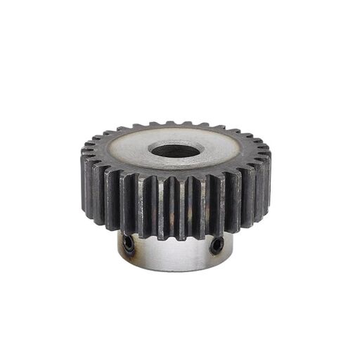 الصلب الثقيلة المحرك ترس ترس 1.5M30T تتحمل 6.35-17mm ترس منخفض الكربون الصلب حفز والعتاد للمحرك | 6.35 ملم in Kuwait