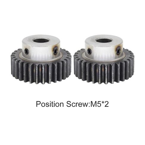 الصلب الثقيلة المحرك ترس ترس 1.5M30T تتحمل 6.35-17mm ترس منخفض الكربون الصلب حفز والعتاد للمحرك | 6.35 ملم in Kuwait