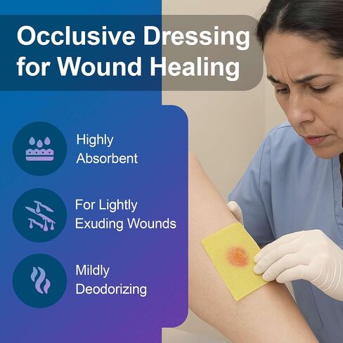 Medicated Xeroform Petrolatum Dressing 4x4 50 Pack, Fine Mesh Gauze Wound Dressing Infused with 3% Bismuth Tribromophenate in Petroleum Blend, Non Adherent Bandage for Wounds, Latex Free in Kuwait