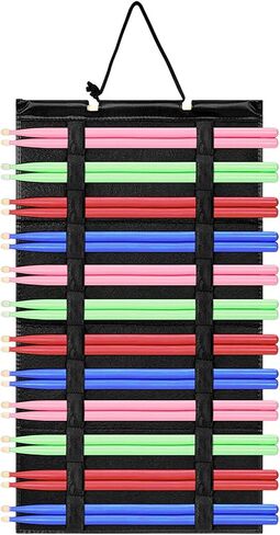 Foldable Felt Drumstick Holder Organizers Stores Drumsticks Portable Hanging Storage for Percussion Accessories Drumstick Holder Wall Mount in Saudi Arabia