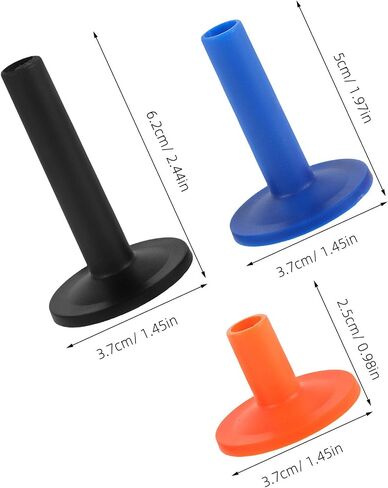 FRCOLOR 12 قطعة من ملحقات حامل الطبل البلاستيكية ذات الأكمام الصنجية لحماية مجموعة الطبل وسهولة الإزالة، للتسجيل وجلسات التدريب in Kuwait